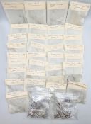 Dead Bait Mounts Collection, minnow and sprats mounts, double hooks, leaded 1 ½