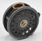 Foster Bros Ashbourne Perfect style alloy trout fly reel 3 1/8