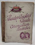 1937 Hardy Trade Catalogue Anglers Guide Coronation Number 35th edition, in F-G used condition