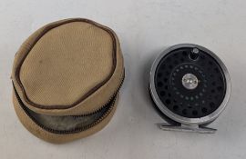 Hardy Bros Marquis 8/9 alloy trout fly reel, 3 5/8