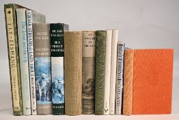 Hardcover Fishing Books to include The Compleat Angler 1939 Izaak Walton, The Best Fishing in