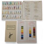 Veniards & Pearsalls Promotional Sales Materials, a Veniards dying booklet, buyers colour guides