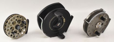 An XT666 light alloy trotting reel, 3 ½