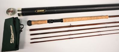 Sage USA TCR Graphite IIIe 10150-4 salmon fly rod, 11 ¾ oz, 15ft 4pc, line 10# with spare tip, 25