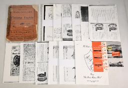 A quantity of facsimile fishing tackle catalogues for Vom Home 1889-1950 and Arthur Walker 1966-1976