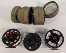 Greys GRXi plus 9/10/11 large arbor alloy salmon fly reel, 4 ½