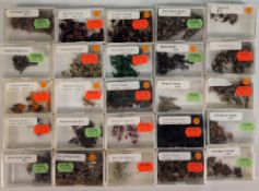 Collection of new shop wet and dry flies, sizes 10-14, patterns include Grey Partridge Spider,