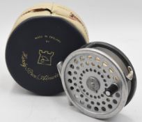 Hardy Bros Marquis #8/9 alloy fly reel with rear adjuster alloy foot, quick release spool, line