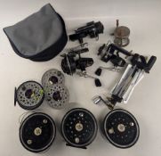 Mitchell 314 fixed spool reel, good finish, little tight to turn, a Garcia Mitchell 324, Garcia