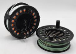 Enigma Matrix 9/11# alloy salmon salt water reel with spare spool, 4 1/8