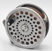 Hardy Salmon No.1 alloy fly reel, 3 7/8