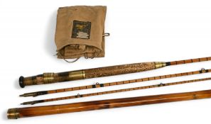 Hardy Alnwick unnamed!! Palakona split cane trout fly rod No 29508, 10ft 6