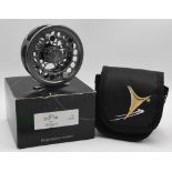 Vosseler Pro Fly Fishing DC2 7/8 Titan trout alloy fly reel 3 ¾" ventilated caged spool with counter