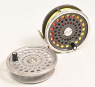 Hardy Marquis No.10 alloy fly reel, fine condition, backplate tension adjuster, fitted with Orvis