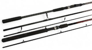 Daiwa Graphite Black Widow carbon spinning rod 8ft 6