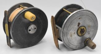 Malloch of Perth Patent Centre brake salmon fly reel, 4