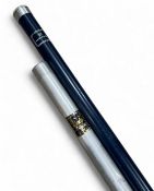 2x Hardy Bros Fishing Rod Tubes, all empty with examples of metal 139cm x 5cm aluminium with push on