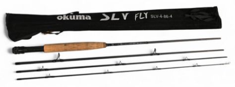Okuma SLV carbon fly rod, 8'6