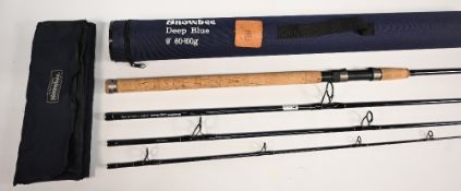 Snowbee Deep Blue Tarpon Inshore carbon rod, 9ft 4pc, 60-100g, 23