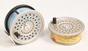 Hardy Marquis Disc 9/10/11 alloy salmon fly reel, limited edition No. 329, wide spool model, rear