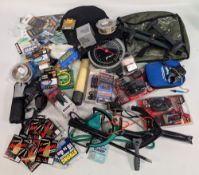 Coarse Fishing Tackle & Accessories, a mixed collection with noted items of rod rest, unused