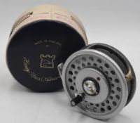 Hardy Marquis 8/9 multiplier fly reel, reversible line guide, backplate tension adjuster, runs well,
