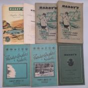 1951-1961 Hardy Bros Anglers Guides and Catalogues, a good collection to include 1951 58th