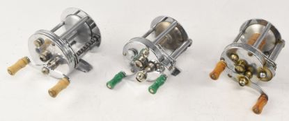 Pflueger USA SkilKast 1953 multiplier, twin handles, on/off check, spindle tensioner, runs very