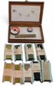 Collection of Old Period Fishing Line, old shop stock with makers of Lee of Redditch and unbranded