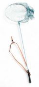 Salmon Gye Landing Net, with leather strap, in light used condition