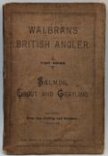 1889 scarce Waltram's British Angler 1st series Salmon Trout and Grayling - original card covers