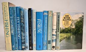 Hardcover Fishing Books to include The River Keeper 1982 R H Pease ex-library, The Complete Trout