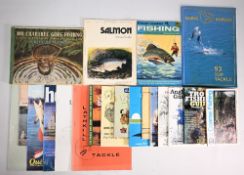 Paperback Fishing books and publications to include Mr Crabtree Goes Fishing 1952 Bernard