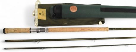 Hardy Demon carbon salmon fly rod 15ft 3pc line 10# 24