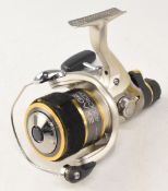 Shimano Exage 4000 RCDH fixed spool spinning reel, push button spool release, good bail, large 'T'