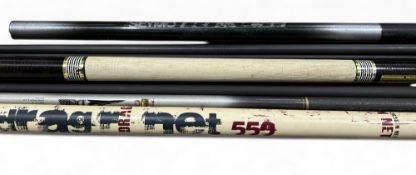 Fishing Poles - to include Browning 550 drag net, Browning big, Deltsa, Shakespeare, Seymo