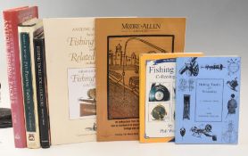 7x Collectors Books: Fishing Tackle of Yesterday - Maxtone-Graham, J, Fishing Reels Collecting for