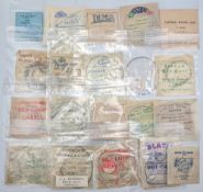 A Collection of Gut Casts, flies to gut leaders assorted makers with over 40 from Hardy Bro, #150 in