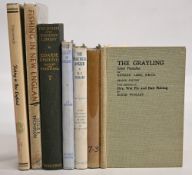 7x period Fishing Books to include The Grayling 2nd Edition 1946 Richard Lake, The Fine Art of