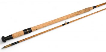 Allcocks Easicast split cane pike/light sea rod, 9ft 6