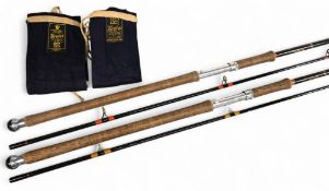 Hardy Alnwicxk Fibalite Spinning No 1 carp/pike rod, 10ft 2pc, 28