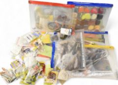 Another huge collection of fly tying materials made up of dubbing, fritz, fur, chenille, marabou,