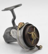 Hardy Altex No.1, Mk3 trout spinning reel, LWH folding handle, spring bail, Bakelite spool with