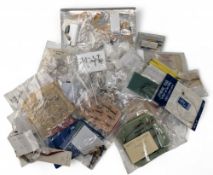 Large collection of vintage spinning lures, including Mepps, Devons, Quill minnows, French lures