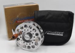 Plueger Triton model 1990alloy trout fly reel, 3 ¾