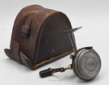 Carswell's Modified Reel No.246, RHW, alloy stem, brass spool flier and gear, modified line pick up,