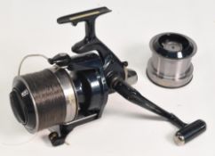 Daiwa Emblem-Z 4500A Made in Japan fixed spool reel with spare spool full bail arm, rear adjuster,