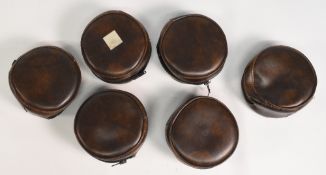 6x Zipped Fly Reel cases 4 ¾