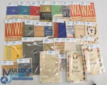 WW2 British Publications to include Army Bureau of Current Affairs, History of the Royal