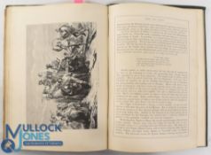 Italian Pictures drawn with pen and pencil 1870s. Large impressive 216-page pictorial book very well